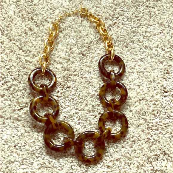 J. Crew Jewelry - Jcrew tortoise necklace